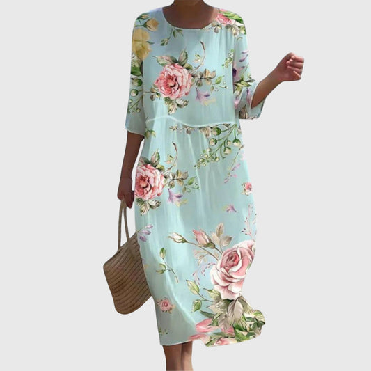 Hayley | Vestido Maxi Floral Estiloso