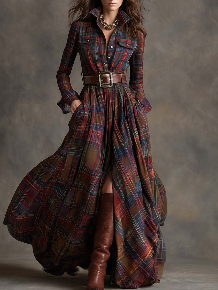 MARGARET - VESTIDO MAXI GRACE DE HIGHLAND