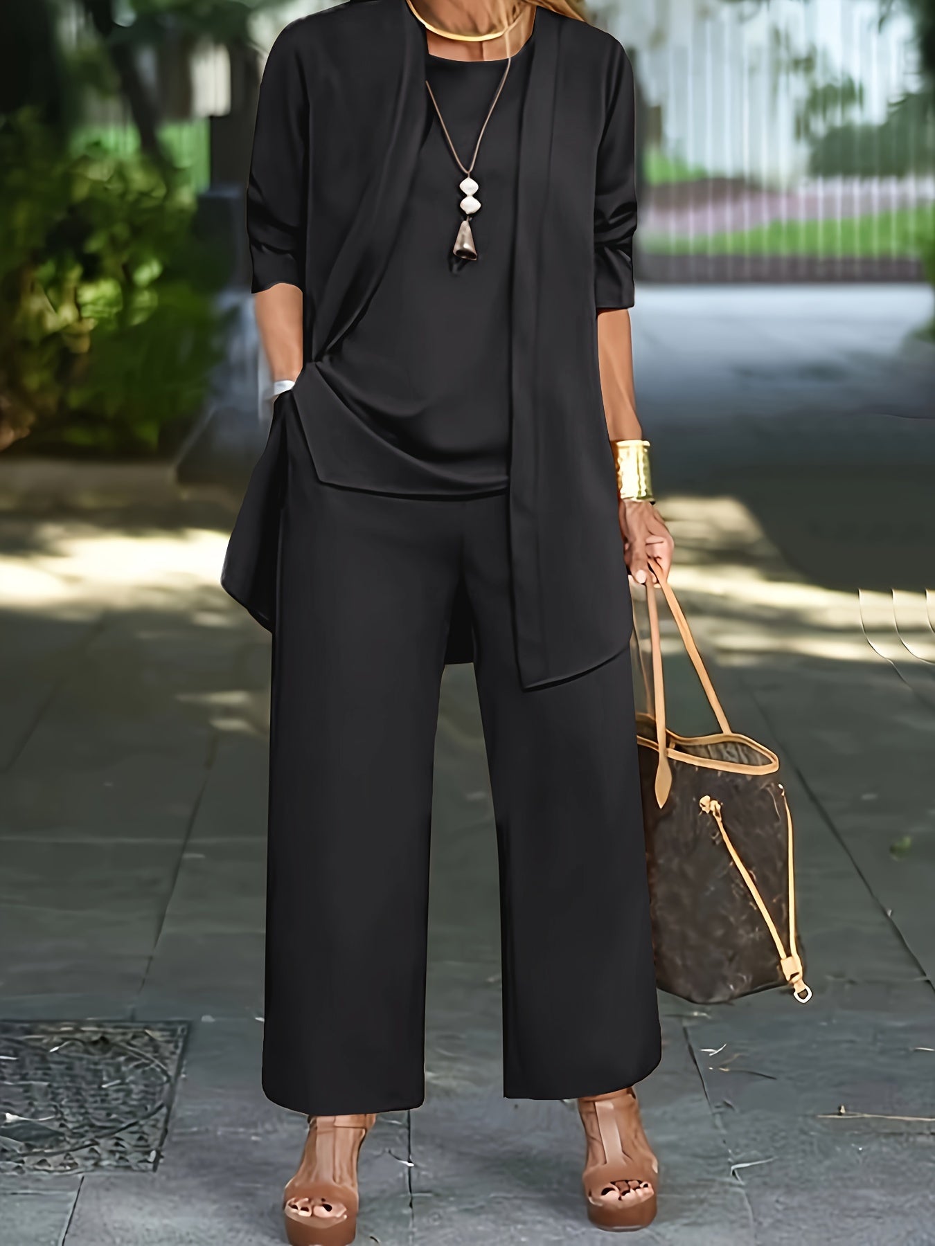 MELISSA – ELEGANCIA MODERNA SET DE TRES PIEZAS