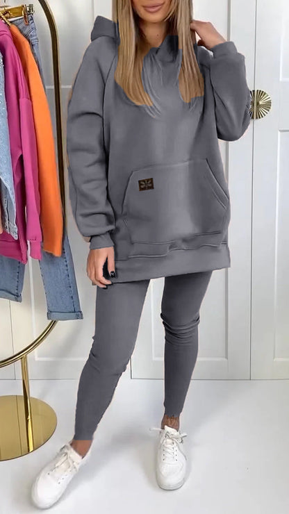 Nerina | Conjunto de Sudadera y Leggings Casual