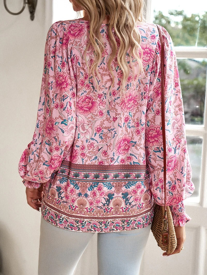 Helena™ - Top Floral de Verano