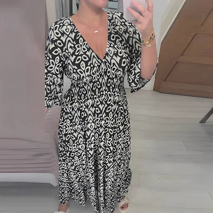 Frieda | Vestido de Verano Aireado con Escote en V