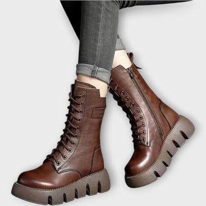 Botas Combat Chunky con Borde Marcado