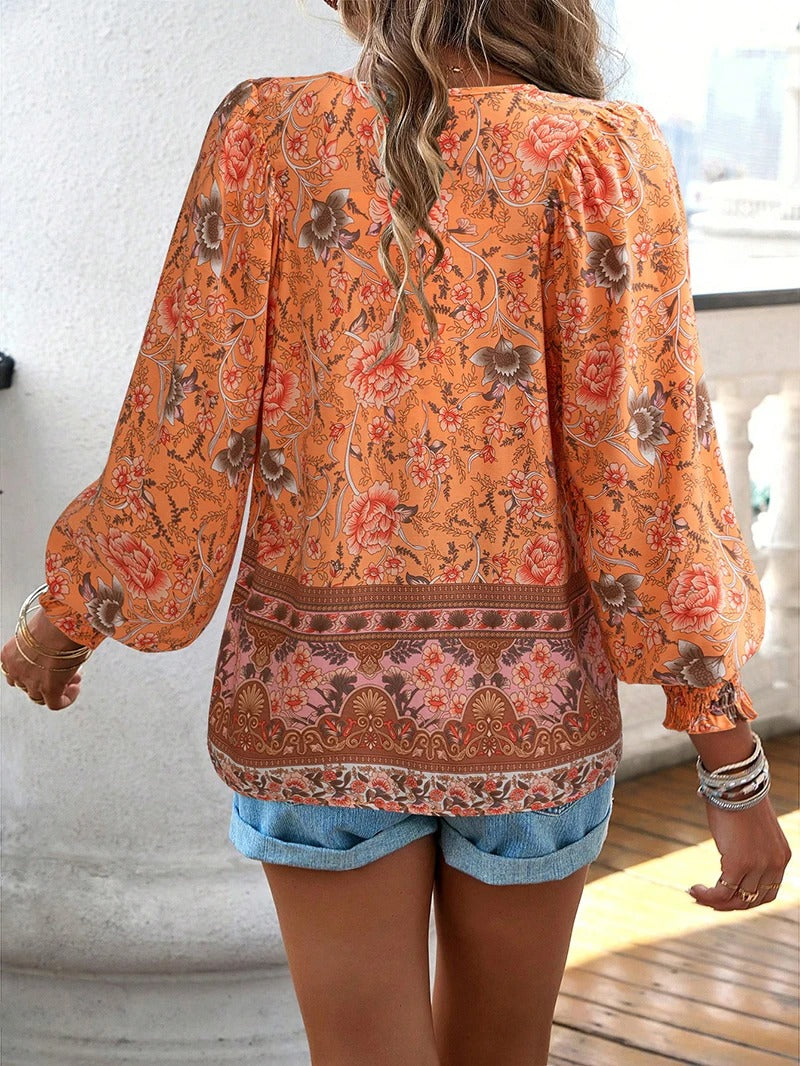 Helena™ - Top Floral de Verano
