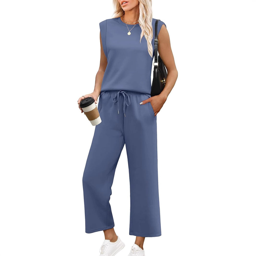 INAYA – CONJUNTO DE LOUNGE DE DOS PIEZAS PARA MUJER