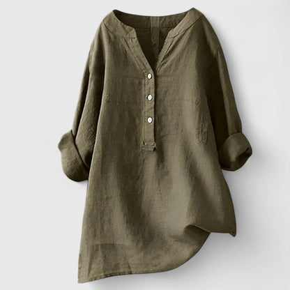 Larienne | Camisa Elegante con Botones en el Frente