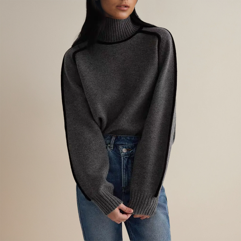 Emilie™ | Suéter de Cuello Alto Suave como Cachemira