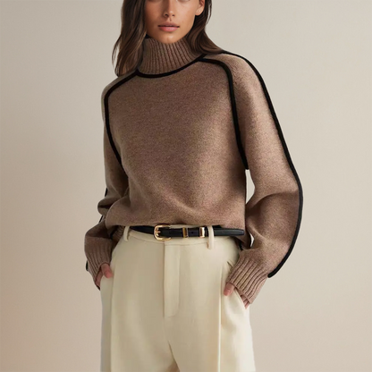 Emilie™ | Suéter de Cuello Alto Suave como Cachemira