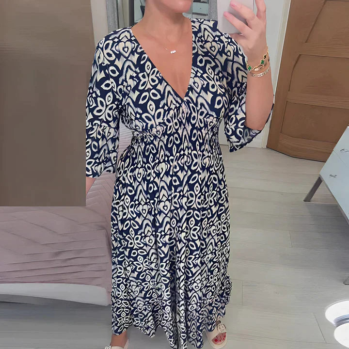 Frieda | Vestido de Verano Ligero con Escote en V