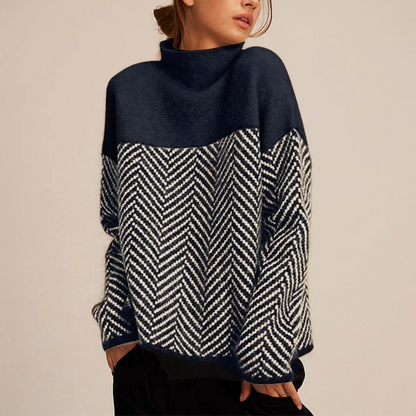 Eva | Suéter de Moda con Cuello Alto