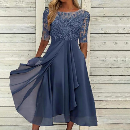 Taryn® | Vestido Midi de Encaje Elegante