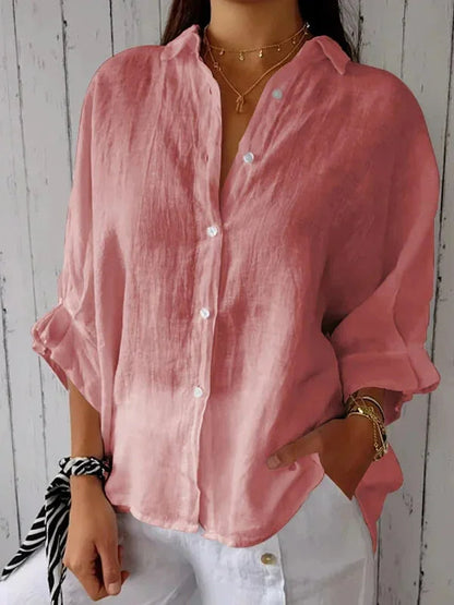 Bonnie – Camisa de Botones Relajada