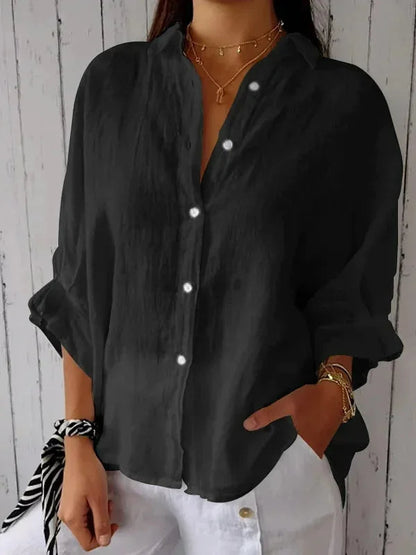 Bonnie – Camisa Button-Up Relaxed