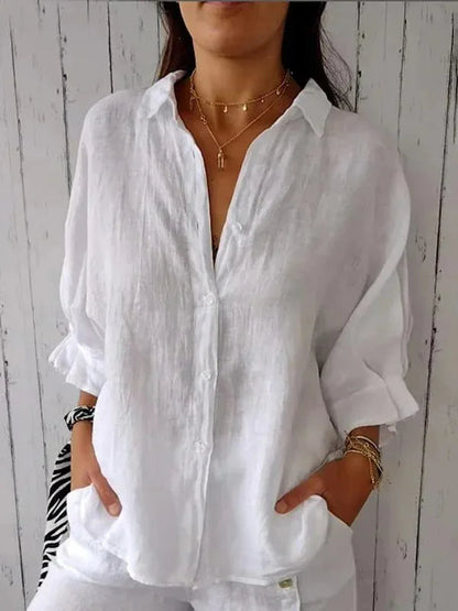 Bonnie – Camisa de Botones Relajada