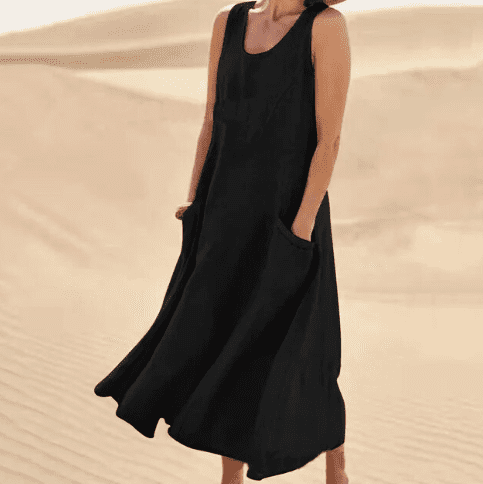 Lana™ - Vestido Elegante con Bolsillos