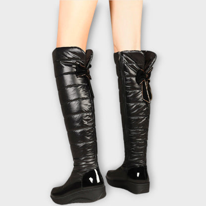 Botas de Invierno Forradas de Fleece Hasta la Rodilla