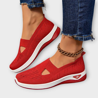 Zapatos de Paseo Slip-On de Punto Confort