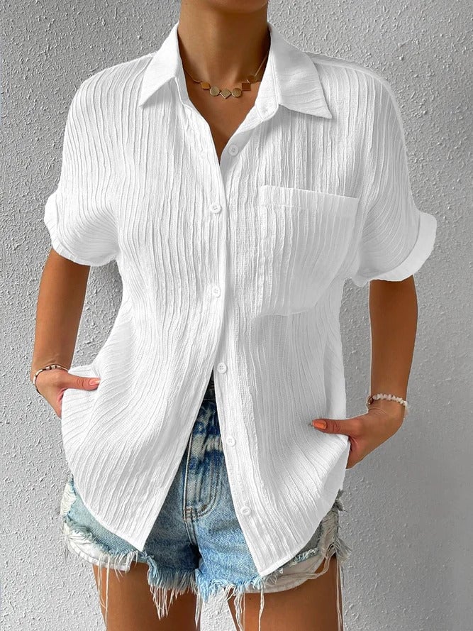 BLUSA CLÁSICA CON COLLAR ZAHRINA