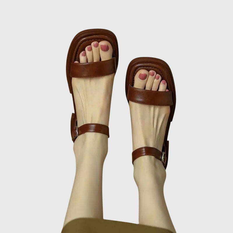 Celestia™ | Sandalias de Cuero Ortopédicas
