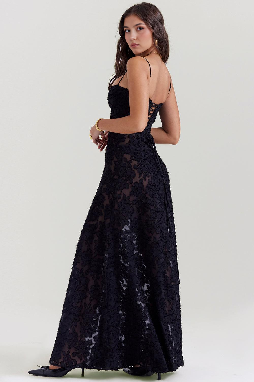 NOIR - Vestido de Noche Seren