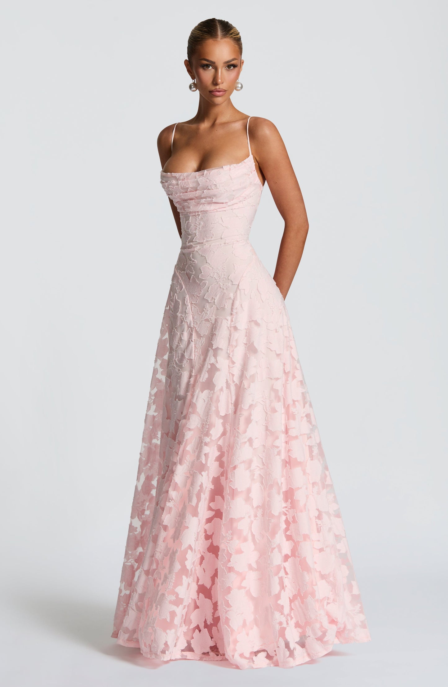 Vestido Maxi Corsé de Encaje Eloisa