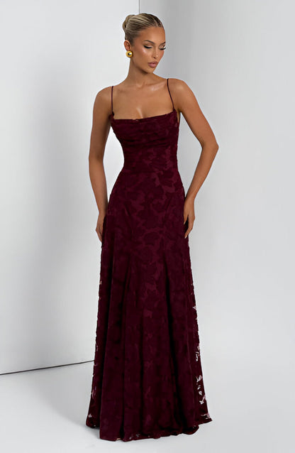 Vestido Maxi Corsé de Encaje Eloisa