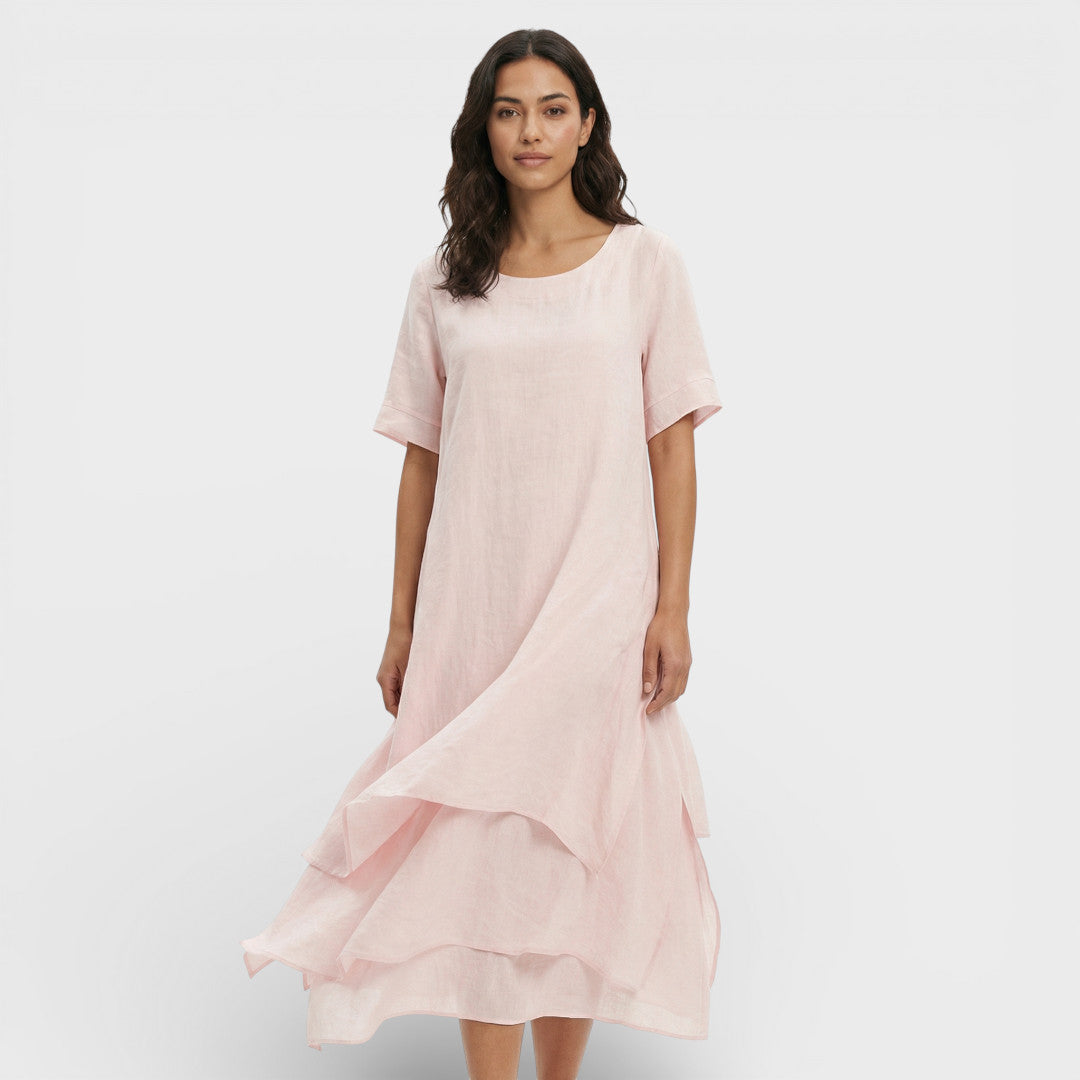 Vestido Midi Elegante Mujer