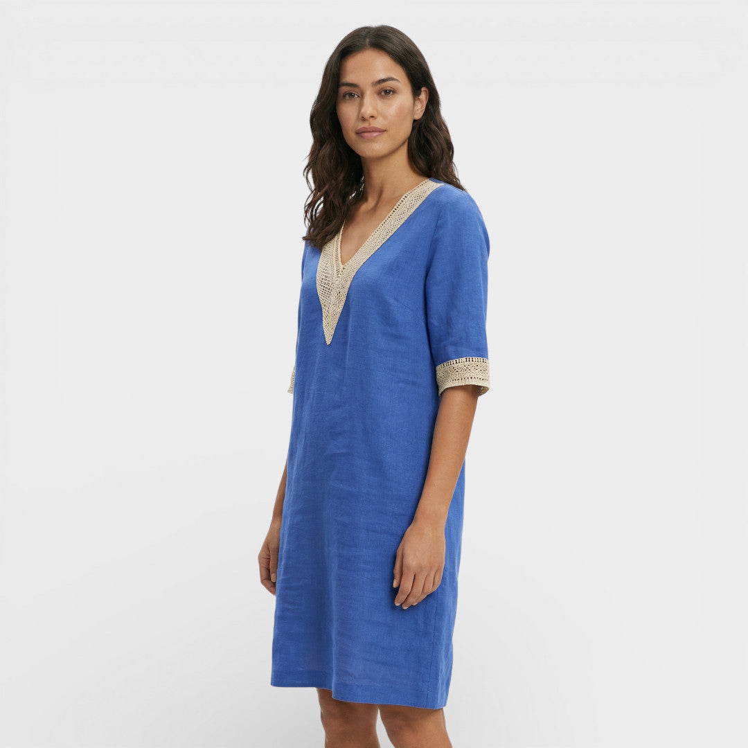 Vestido Midi Ligero Mujer Elegante