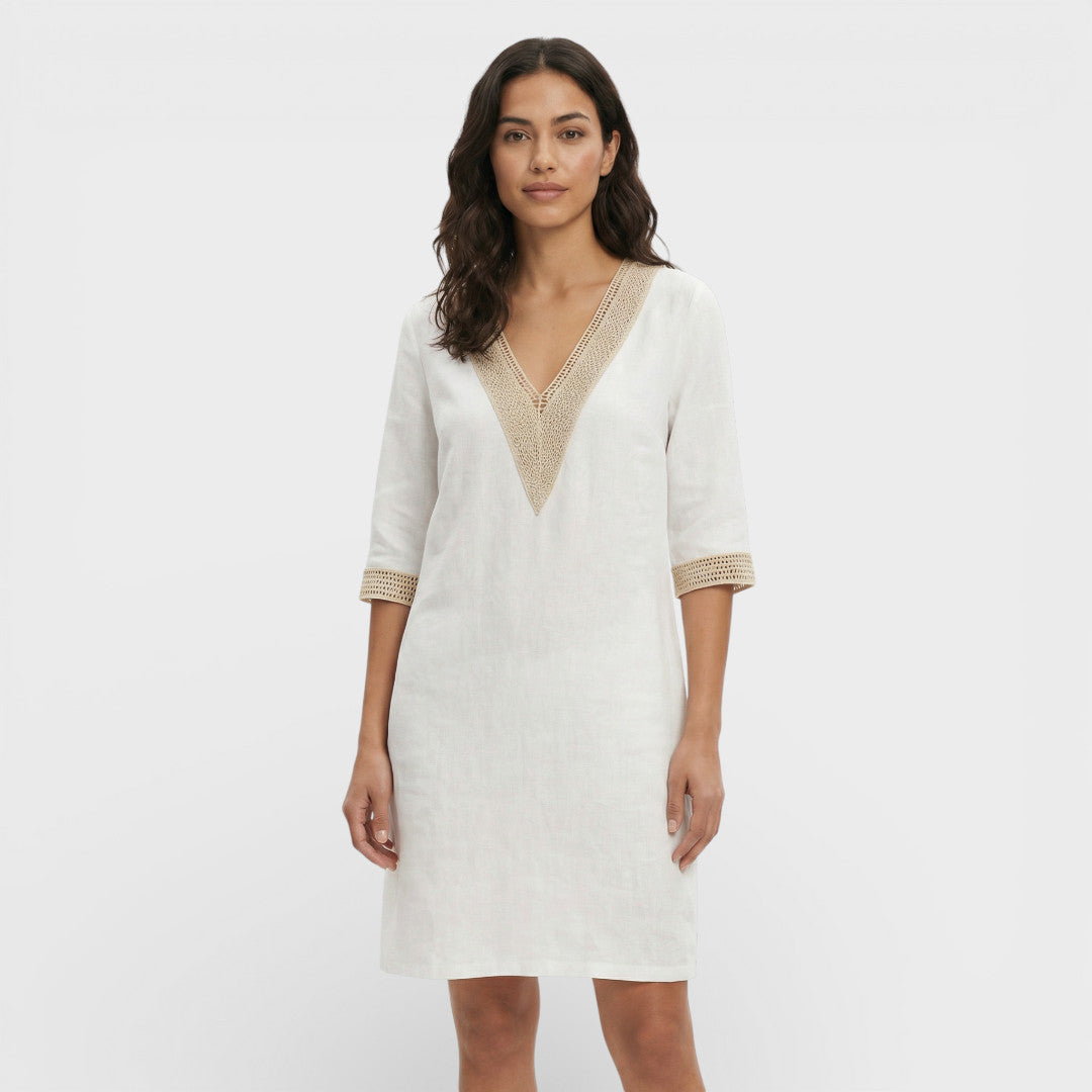 Vestido Midi Ligero Mujer Elegante