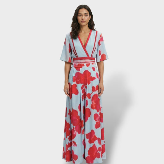Vestido Elegante Manga Larga Mujer