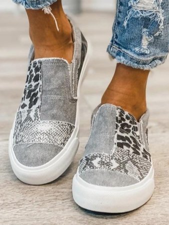 Como - Zapatillas Patchwork Comode