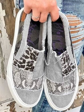 Como - Zapatillas Patchwork Comode