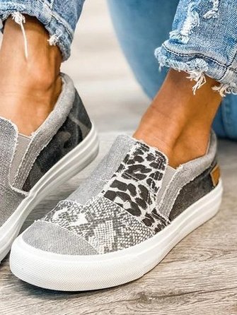 Como - Zapatillas Patchwork Comode