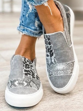 Como - Zapatillas Patchwork Comode