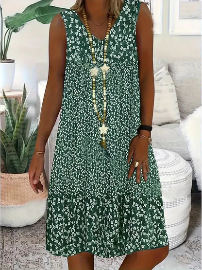 Briar™ - Vestido Floral Sin Mangas