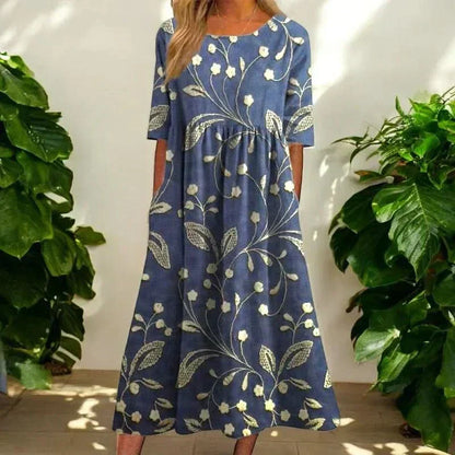 Yelira | Vestido Midi Relajado