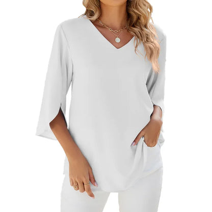 CARA - Blusa de cuello en V
