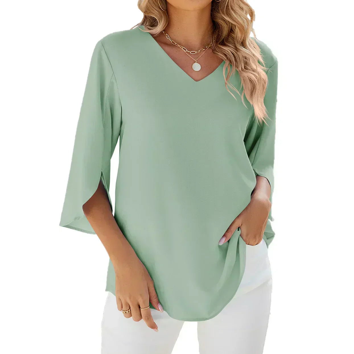 CARA - Blusa en V