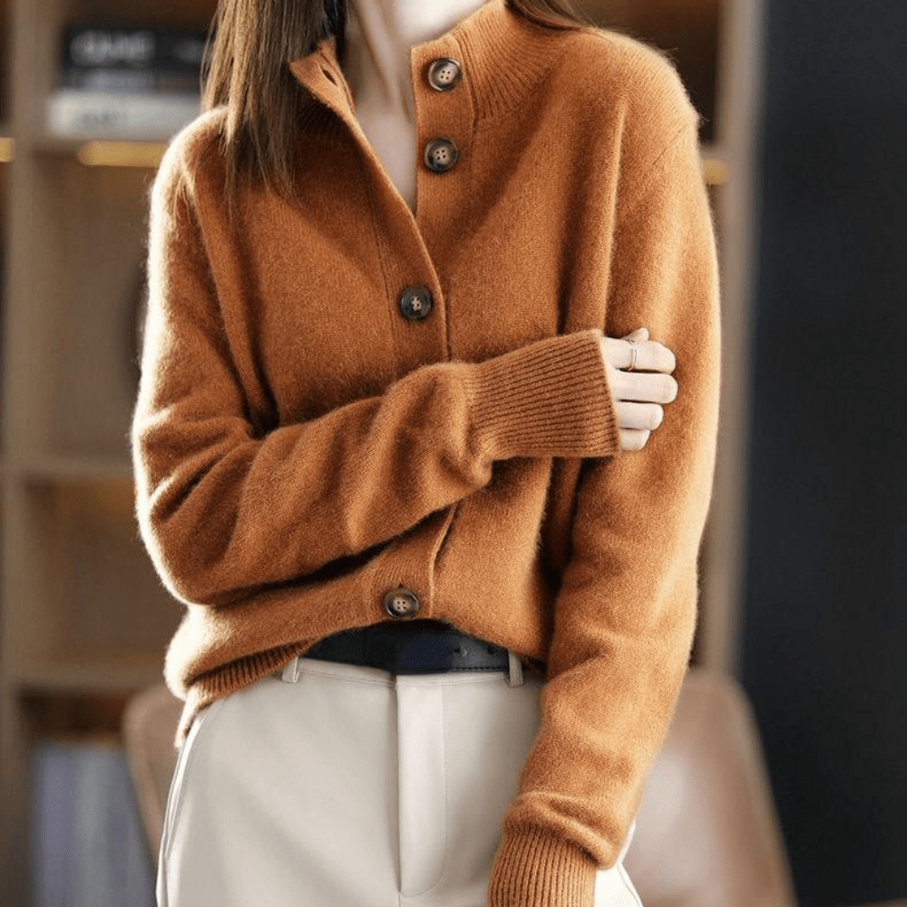Annie™ | Chaleco de Cachemira Tejido