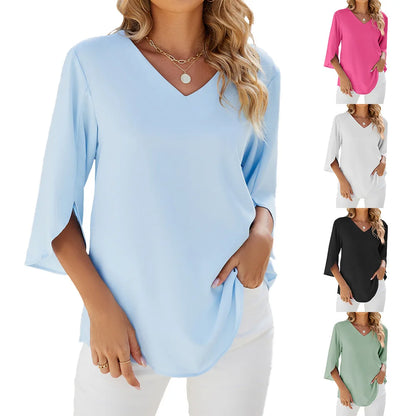 CARA - Blusa en V