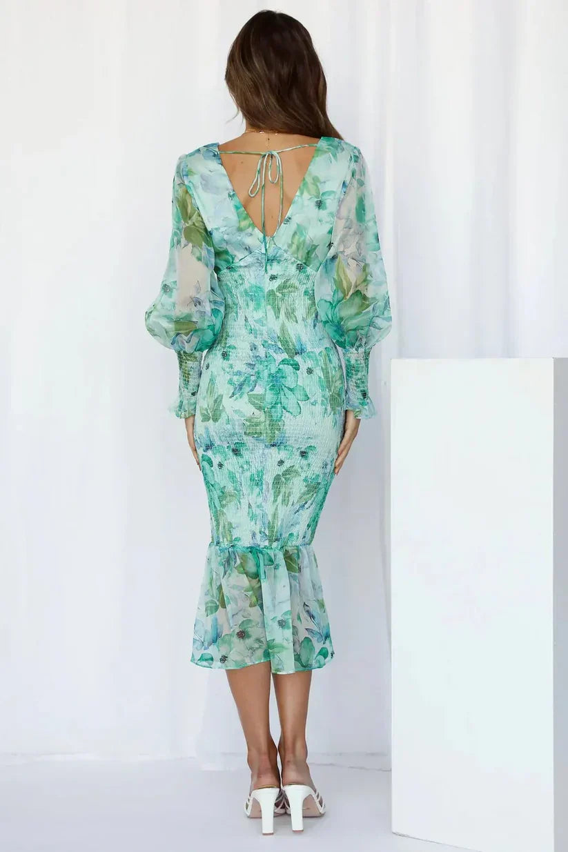 Reagan | Impresionante Vestido Floral