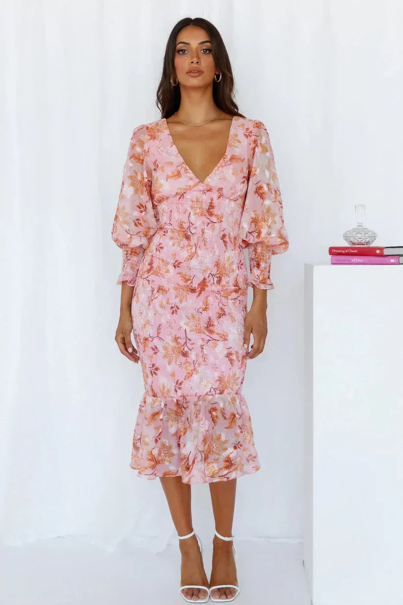 Reagan | Impresionante Vestido Floral