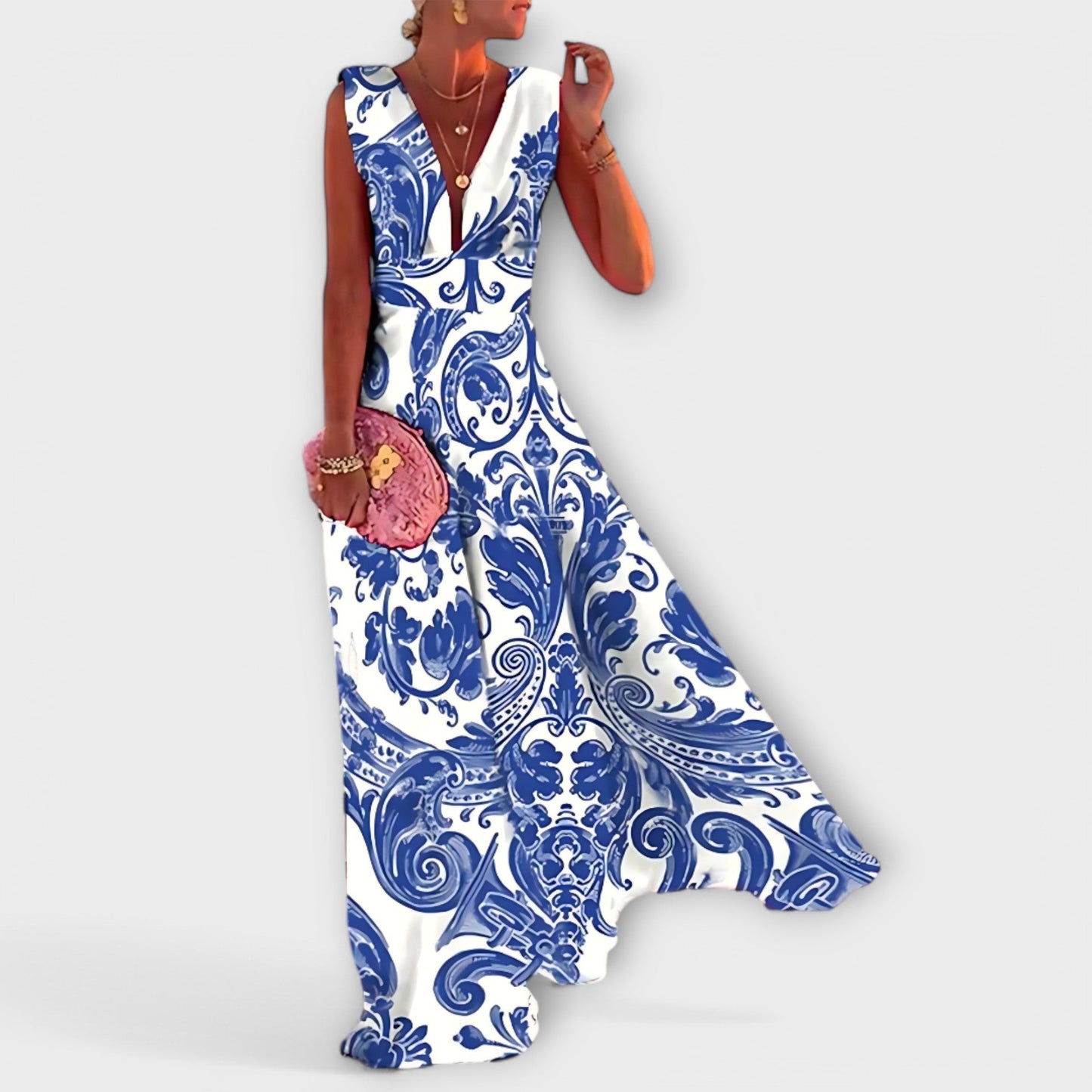 Vestido Elegante Sin Mangas para Mujeres
