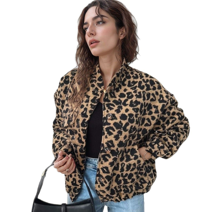 Elodie | Chaqueta de Leopardo Estilosa