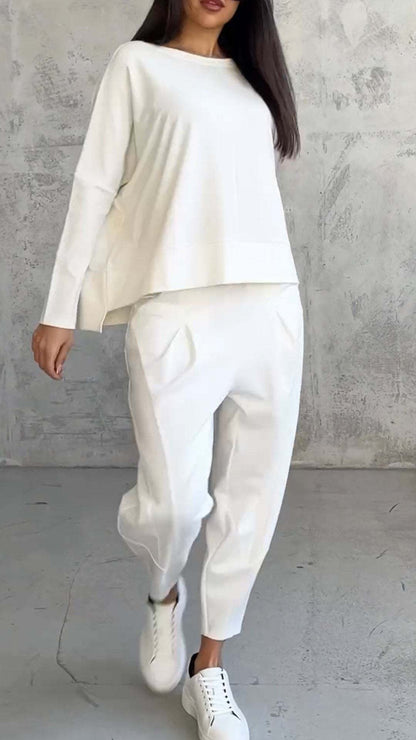 RUE – CONJUNTO COMPLETO MINIMALISTA RELAJADO EN DOS PIEZAS