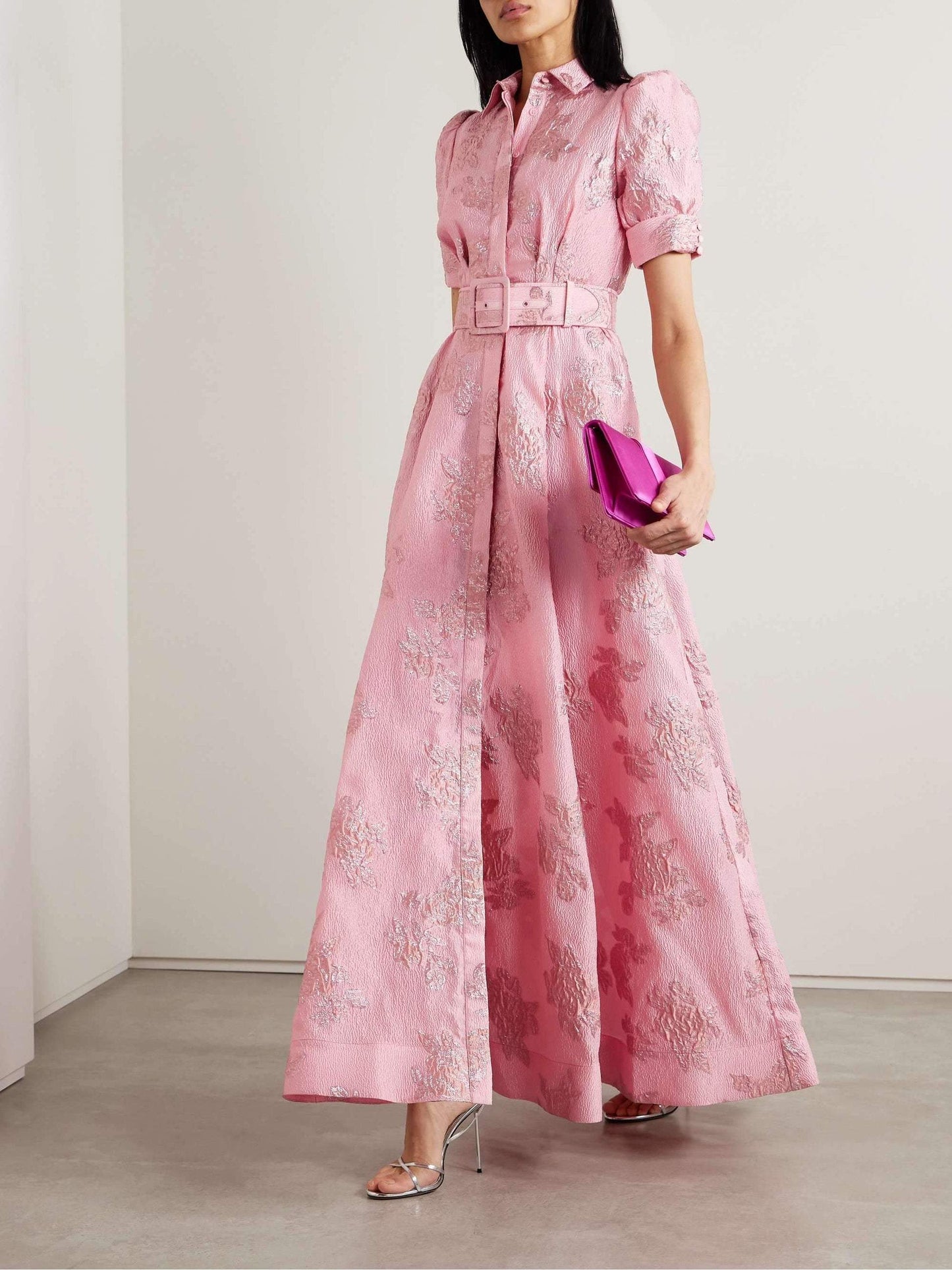 CAMILLA – VESTIDO MAXI ELEGANTE CON FLORES