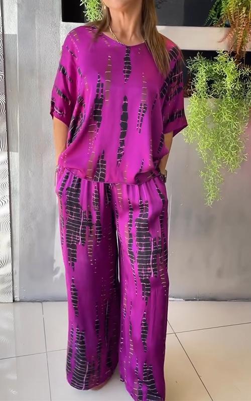 Marie - Conjunto Impreso Casual