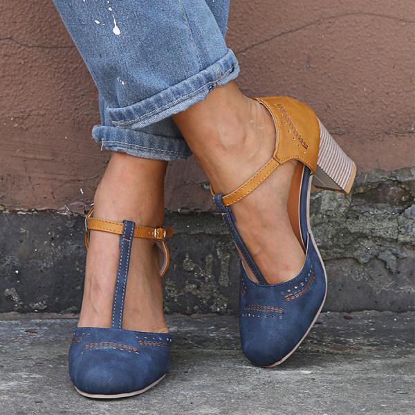Clarina - Zapatos elegantes con tacón bloque