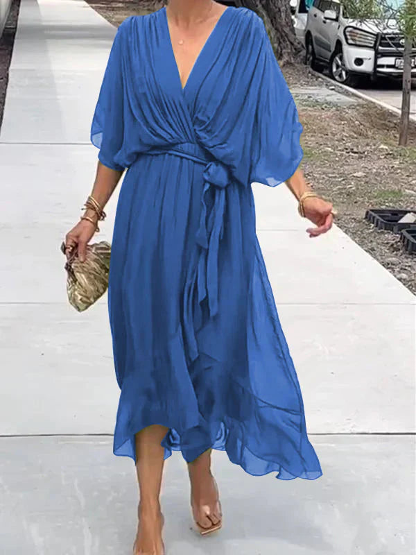 Ulani | Vestido Flowy con Escote en V
