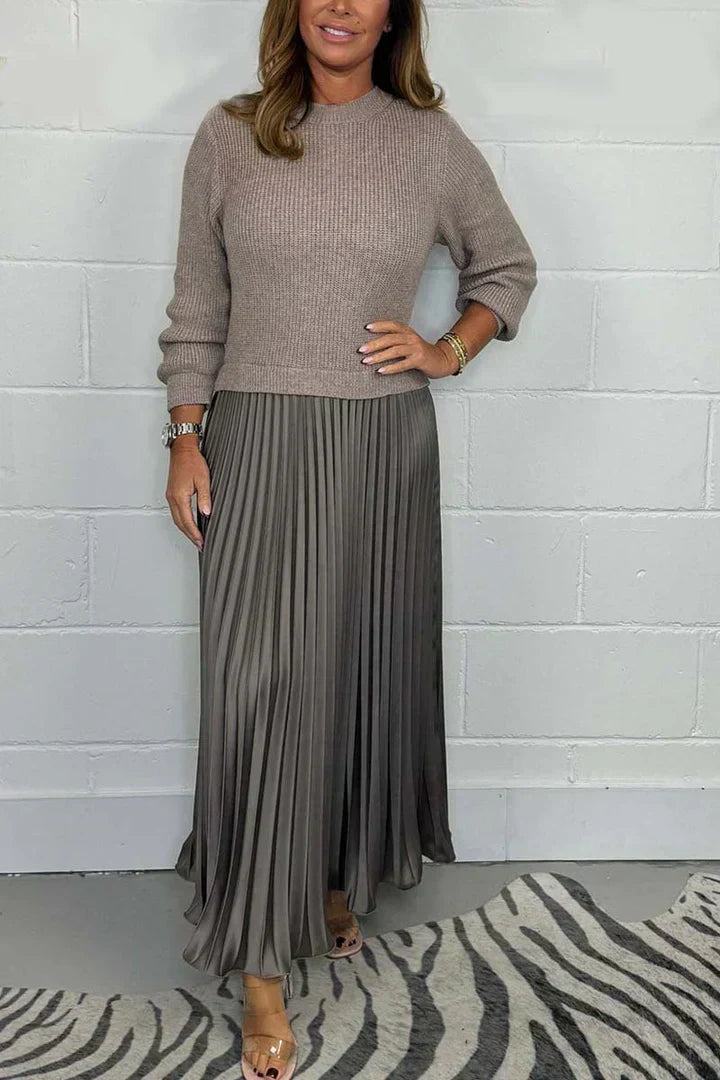 Charlotte™ - Elegante Vestido-Suéter 2 en 1